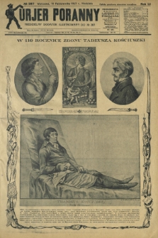 Kurjer Poranny : niedzielny dodatek ilustrowany do R. 51, No 287 (16 października 1927)