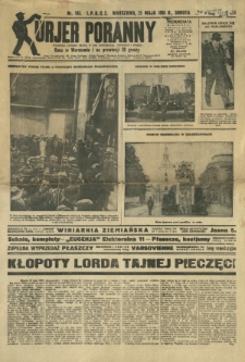 Kurjer Poranny. Kurjer Poranny Lubelski. R. 59, nr 143 (25 maja 1935)