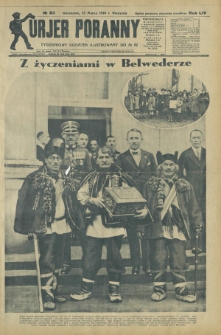 Kurjer Poranny : tygodniowy dodatek ilustrowany do R. 54, No 82 (23 marca 1930)