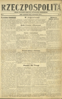Rzeczpospolita : organ Polskiego Komitetu Wyzwolenia Narodowego. R. 1, nr 60 (2 października 1944)
