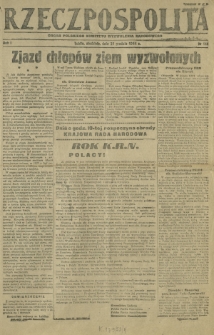 Rzeczpospolita : organ Polskiego Komitetu Wyzwolenia Narodowego. R. 1, nr 144 (31 grudnia 1944)