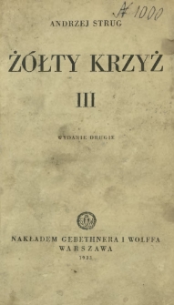 Ż&oacute;łty krzyż. T. 3, Ostatni film Evy Evard