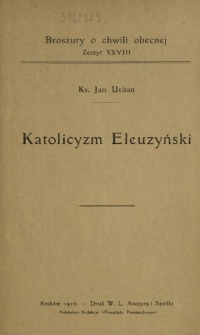 Katolicyzm eleuzyński