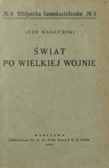 Świat po wielkiej wojnie