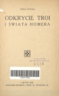 Odkrycie Troi i świata Homera