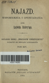 Najazd : wspomnienia i opowiadania