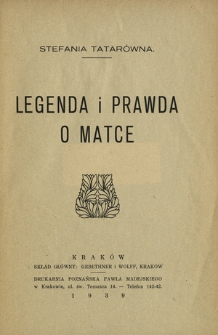 Legenda i prawda o matce