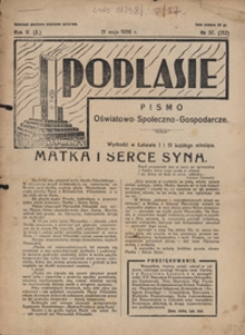 Podlasie : pismo społeczno-gospodarczo-oświatowe R. 5 (10) nr 57 (132)