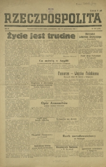 Rzeczpospolita. R. 2, nr 294=434 (29 października 1945)