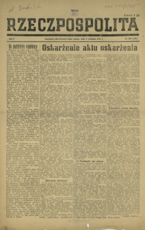 Rzeczpospolita. R. 2, nr 305=445 (9 listopada 1945)