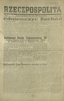 Rzeczpospolita. R. 2, nr 162=302 (19 czerwca 1945)