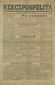 Rzeczpospolita. R. 2, nr 180=320 (7 lipca 1945)