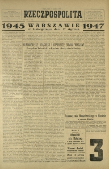 Rzeczpospolita. R. 4, nr 16=868 (17 stycznia 1947)