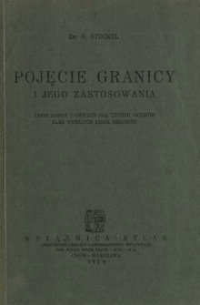 Pojęcie granicy i jego zastosowania