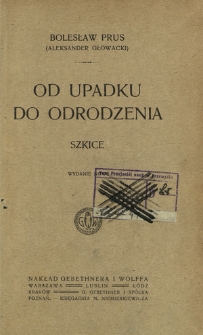 Od upadku do odrodzenia : szkice