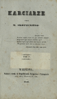 Karciarze. T. 4