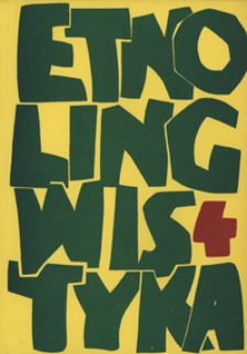 Etnolingwistyka 4