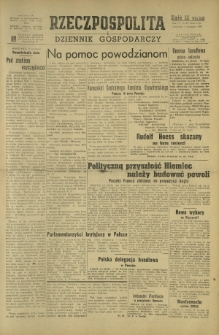 Rzeczpospolita i Dziennik Gospodarczy. R. 4, nr 92 (3 kwietnia 1947)