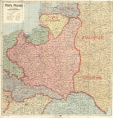Mapa Polski
