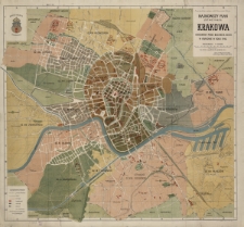 Najnowszy plan st&oacute;ł. kr&oacute;l. miasta Krakowa