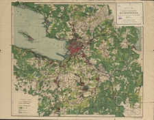 Karta okrestnostej goroda Petrograda [...]