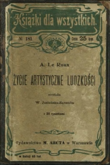 Życie artystyczne ludzkości