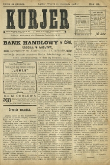 Kurjer / redaktor i wydawca Stanisław Korczak. - R. 3. nr 258 (10 listopada 1908)