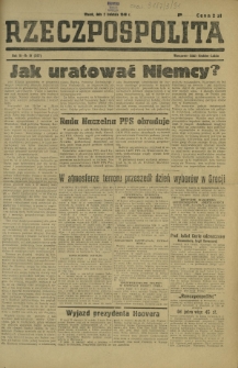 Rzeczpospolita. R. 3, nr 91=587 (2 kwietnia 1946)