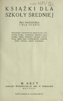 Ogniwo : organ informacyjny i sprawozdawczy Związku Zawodowego Nauczycielstwa Polskich Szk&oacute;ł Średnich i Biuletyn Zarządu Gł&oacute;wnego Z.Z.N.P.S.Ś. Dodatek (maj 1930)