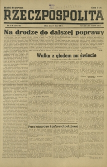 Rzeczpospolita. R. 3, nr 204=700 (27 lipca 1946)