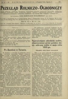 Przegląd Rolniczo-Ogrodniczy: dodatek miesięczny poświęcony sadownictwu, warzywnictwu polowemu, nasiennictwu, kwiaciarstwu ogrodniczemu, gruntowemu, przetw&oacute;rstwu płod&oacute;w ogrodniczych i gałęziom ubocznym [...]. R. 7 nr 8
