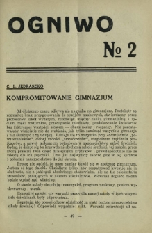 Ogniwo / [Związek Zawodowy Nauczycielstwa Polskich Szk&oacute;ł Średnich]. [R. 12], Nr 2 (1932)