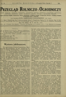 Przegląd Rolniczo-Ogrodniczy: dodatek miesięczny poświęcony sadownictwu, warzywnictwu polowemu, nasiennictwu, kwiaciarstwu ogrodniczemu, gruntowemu, przetw&oacute;rstwu płod&oacute;w ogrodniczych i gałęziom ubocznym [...]. R. 8 nr 5