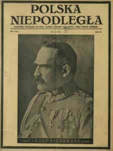 Polska Niepodległa : czasopismo poświęcone kulturze, historii, sprawom społecznym i pracy państw.-twórczej R. 6, Nr 5(55) (maj 1936)