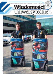 Wiadomości Uniwersyteckie R. 20, nr 6 (maj 2010)