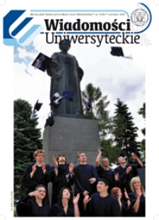 Wiadomości Uniwersyteckie R. 20, nr 7 (czerw. 2010)