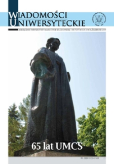 Wiadomości Uniwersyteckie R. 19, nr 7 (paźdz. 2009)