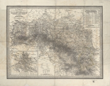R. A. Schulz's General Post - und Strassenkarte des Kronlandes Galizien und Lodomerien mit Auschwitz, Zator und Krakau ; so wie des Kronlandes Bukowina