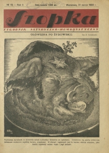 Szopka : widowisko co tydzień R. 2, Nr 13 (31 marca 1923)