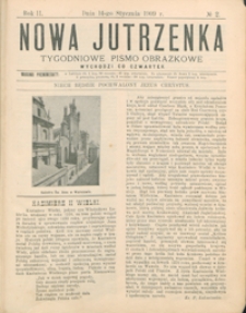 Nowa Jutrzenka : tygodniowe pismo obrazkowe R. 2, nr 2 (14 stycz.1909)