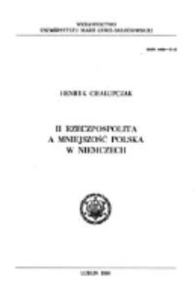 II Rzeczpospolita a mniejszość polska w Niemczech