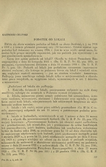 Przegląd Skarbowy : sprawy podatkowe, cła, monopole i finanse komunalne : miesięcznik dla praktyki prawa skarbowego / red. Rudolf Langrod. R. 3, z. 4 (kwiecień 1938)