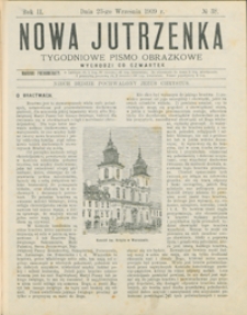 Nowa Jutrzenka : tygodniowe pismo obrazkowe R. 2, nr 38 (23 wrzes. 1909)