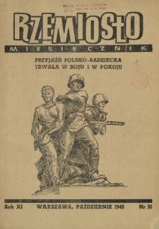 Rzemiosło / [red. nacz. Julian Strawa]. R. 11, nr 10 (październik 1949)