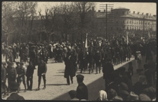 [Pierwszy obchód w Lublinie 125-tej rocznicy Konstytucyi 3 Maja]