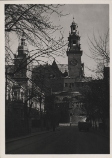 Kraków. Wawel od ulicy Straszewskiego