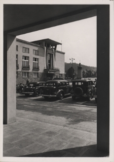 Wisła na Śląsku. Przed Domem Zdrojowym