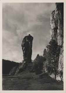 "Maczuga Herkulesa" w Piaskowej Skale pod Ojcowem w woj. kieleckim