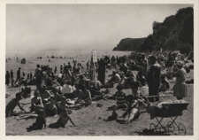 Gdynia. Plaża nad Bałtykiem