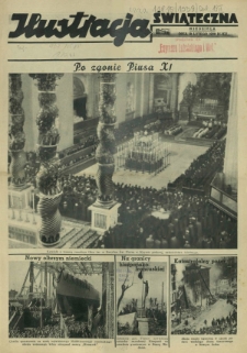 Express Lubelski i Wołyński R. 17 (1939). Dodatek "Ilustracja Świąteczna", niedziela, dnia 19 lutego 1939 r.
